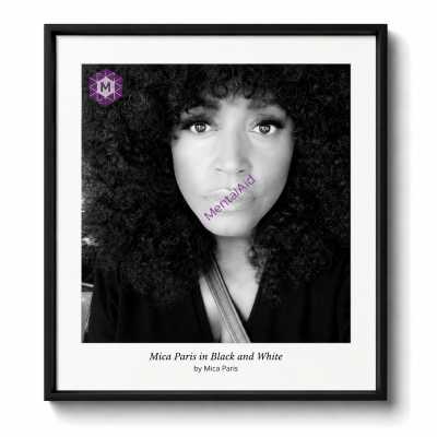 Mica Paris in Black and White by Mica Paris