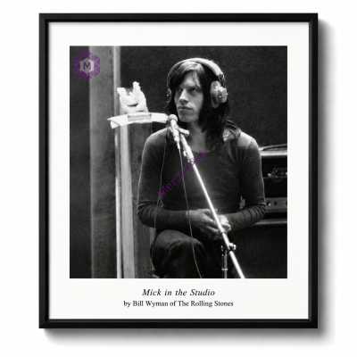Mick in the Studio by Bill Wyman
